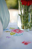 Весняні квіти та метелики Набір для вишивання гладдю (доріжка на стіл) Vervaco PN-0175588, фото 3