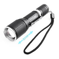 Ліхтар діодний Police BL-1860-T6, 1x18650, ЗП 220V/12V, zoom, BOX