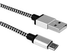 Кабель micro USB тканина, плетений, фото 4