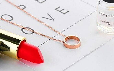 Підвіска з рожевого золота "Love Ring", фото 1