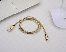Кабель micro USB метал, що не рветься Cable metal 1.0 м, фото 6