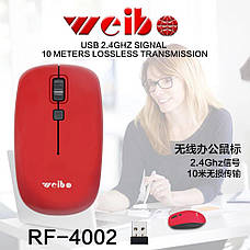 Бездротова миша Weibo RF-4002, фото 3