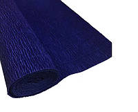 Гофропапор темно-синий 144 г/м2, 50*250 см, Midnight Blue 555, Cartotecnica Rossi