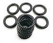Гумка для волосся New Style 2206 black, фото 9