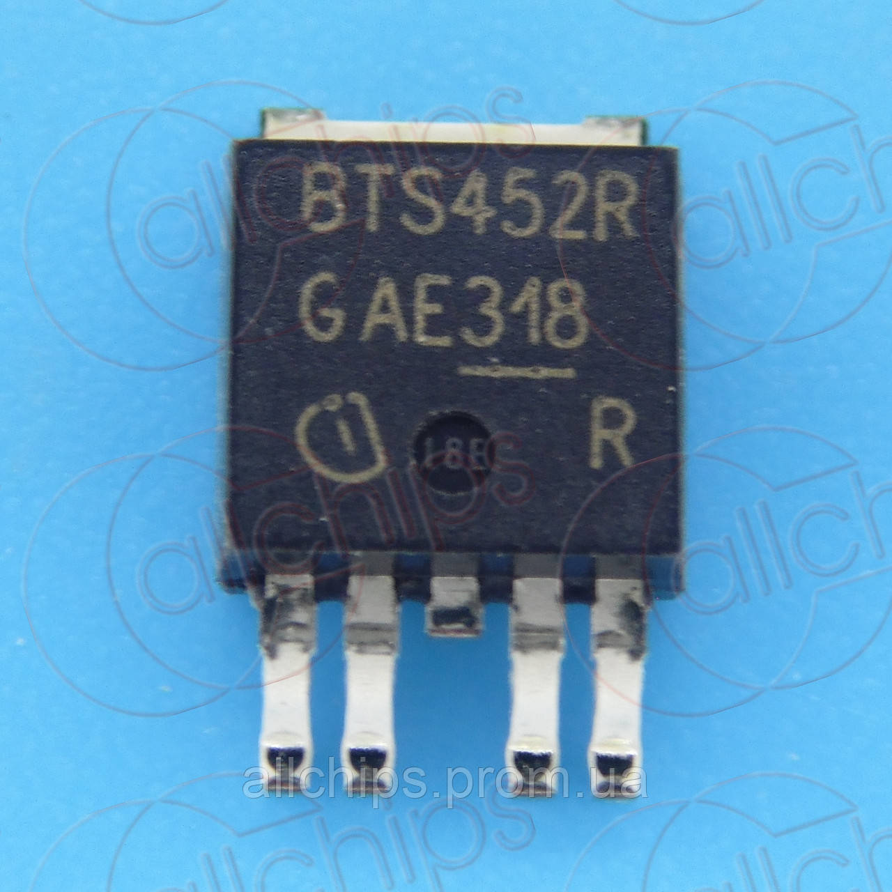 Ключ питания 62В 1.8В 200мА Infineon BTS452R TO252-5 - фото 1 - id-p1814750366