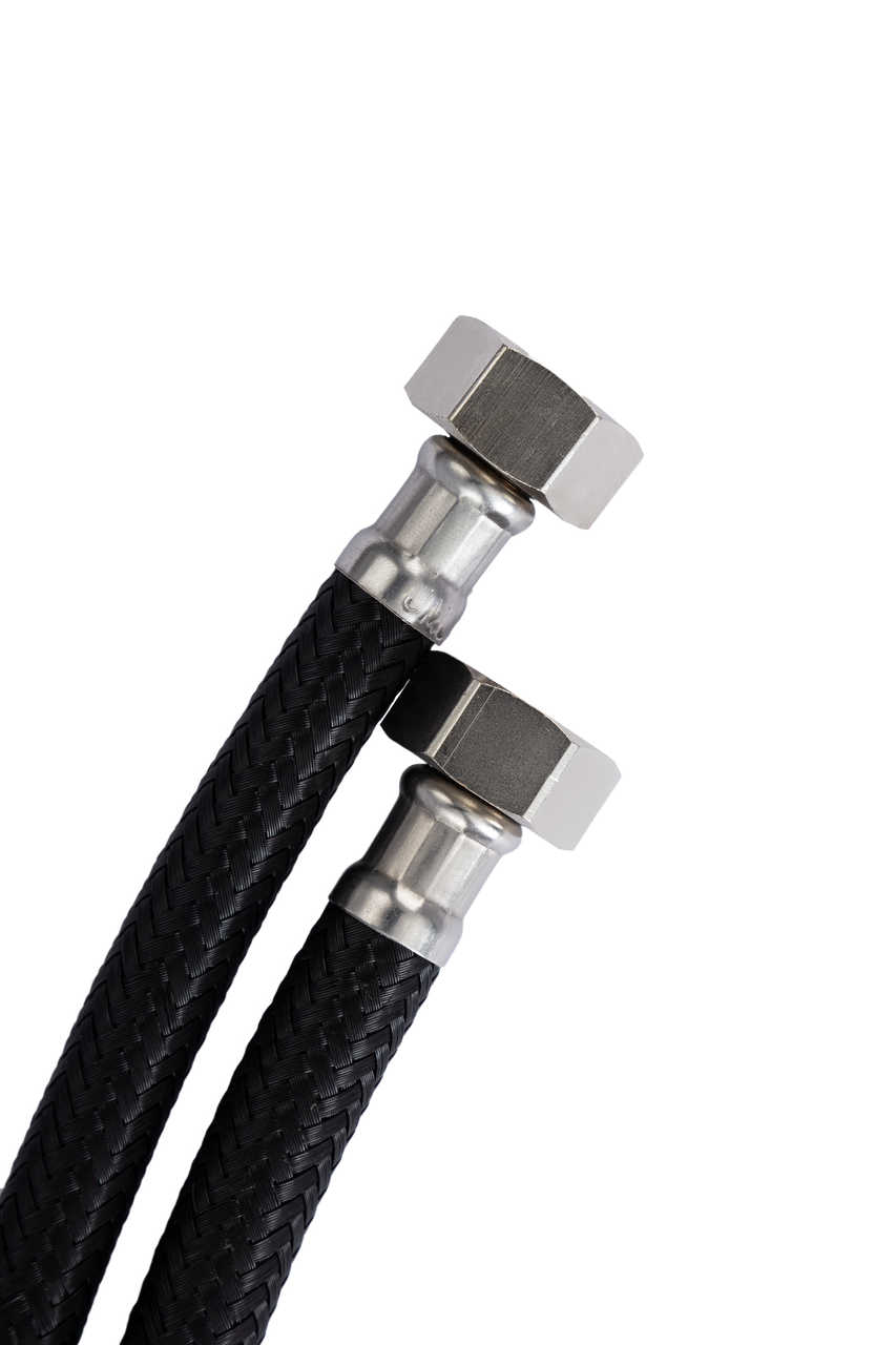 Шланг для води AQUASTRONG NYLON ГГ 20 см, фото 1