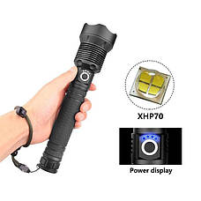 Ліхтар суперпотужний ручний акумуляторний XANES XHP90, фото 3