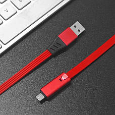 Відновлюваний зарядний кабель для Micro USB 1,5 m Reborn, фото 5