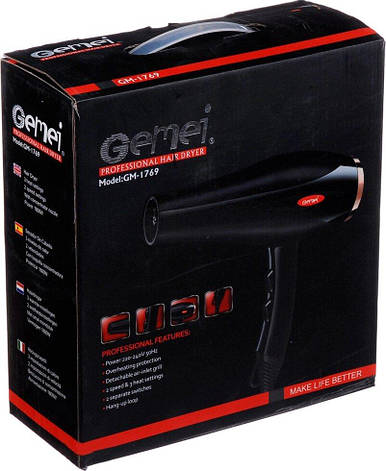Фен Gemei Gm-1769, фото 1
