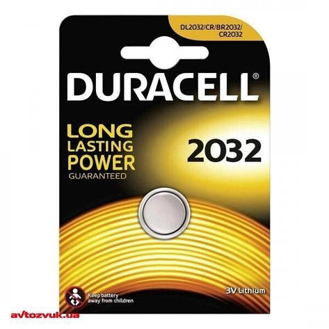 Батарейка Duracell CR2032, фото 1