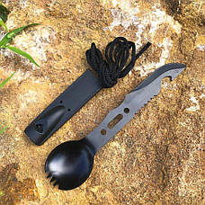 Ложка-виделка-ніж-свисвислик CRKT Eat'N Tool, фото 5
