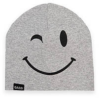 Шапка дитяча для хлопчика GABBI GSK-M-23-7/1 Сірий розмір 50-52 (13552)