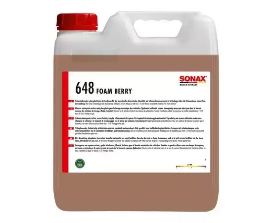 Активна піна для безконтактного миття без фосфатів SONAX Foam Berry 10 л, фото 1