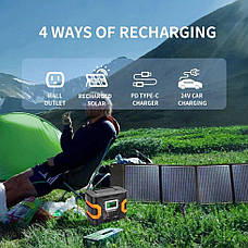 Портативна електростанція, зовнішній акумулятор, HOWEASY 8000mah 330W, фото 5