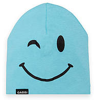 Шапка дитяча для хлопчика GABBI GSK-M-23-7/1 Бірюзовий розмір 50-52 (13552)