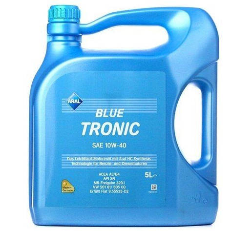 Моторна олива Aral BlueTronic 10W-40 5 л., фото 1