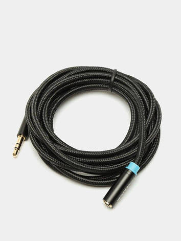 Кабель подовжувач Audio Jack 3.5M/3.5F 5 метрів, фото 1