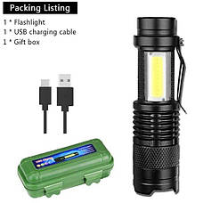 Ліхтар USB BL-525 акумуляторний Q5, фото 6