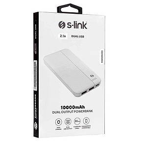 Зовнішній акумулятор Power Bank S-Link 10000 mAh, фото 1