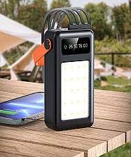 Зовнішній акумулятор Power Bank Bilintong 30000mAh, фото 3