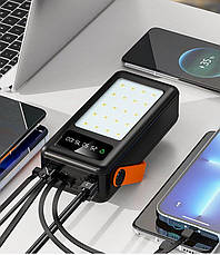 Зовнішній акумулятор Power Bank Bilintong 30000mAh, фото 5