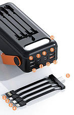 Зовнішній акумулятор Power Bank Bilintong 30000mAh, фото 6