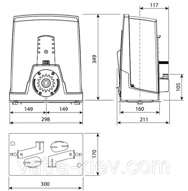 Came BXL04AGS 801MS-0140