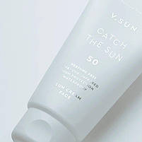 Крем сонцезахисний для обличчя Sun Cream Face Sensitive SPF 50 Perfume Free V.Sun, фото 3