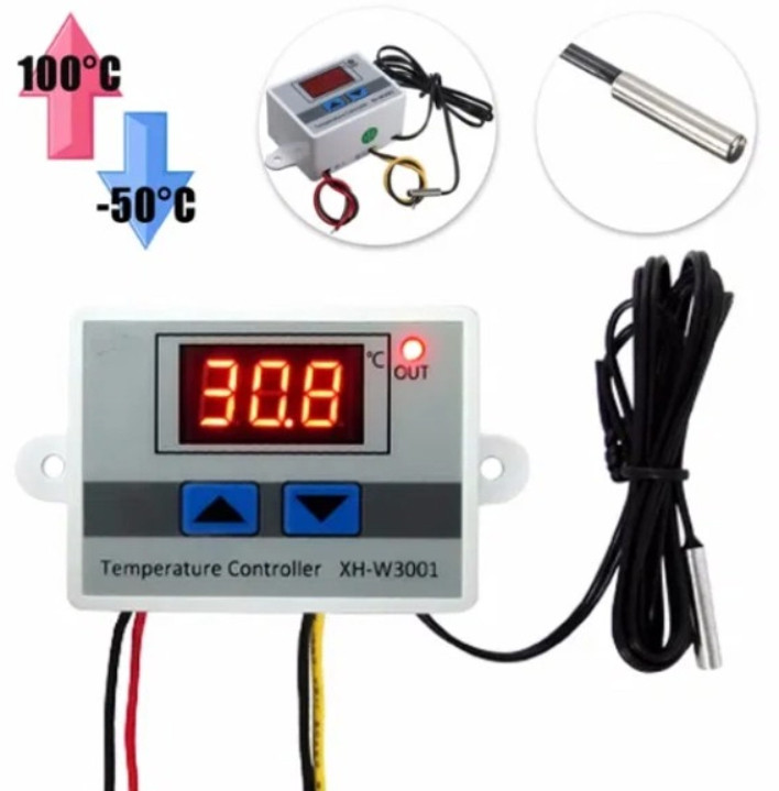 Терморегулятор XH-W3001 цифровий контролер температури (220V-1500W)