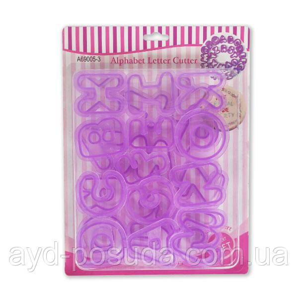 Набір пластикових вирубок "Англійський алфавіт" А69005-3 арт. 822-7-24