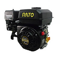 Двигатель горизонтального типа, 212 мл, 5,1 кВт(7л.с.)/1800 об/мин, с пониж.редуктору. 3,6 л,17 кг Rato R210MH