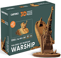 Картонный конструктор Cartonic 3D Puzzle THE END OF RUSSIAN WARSHIP