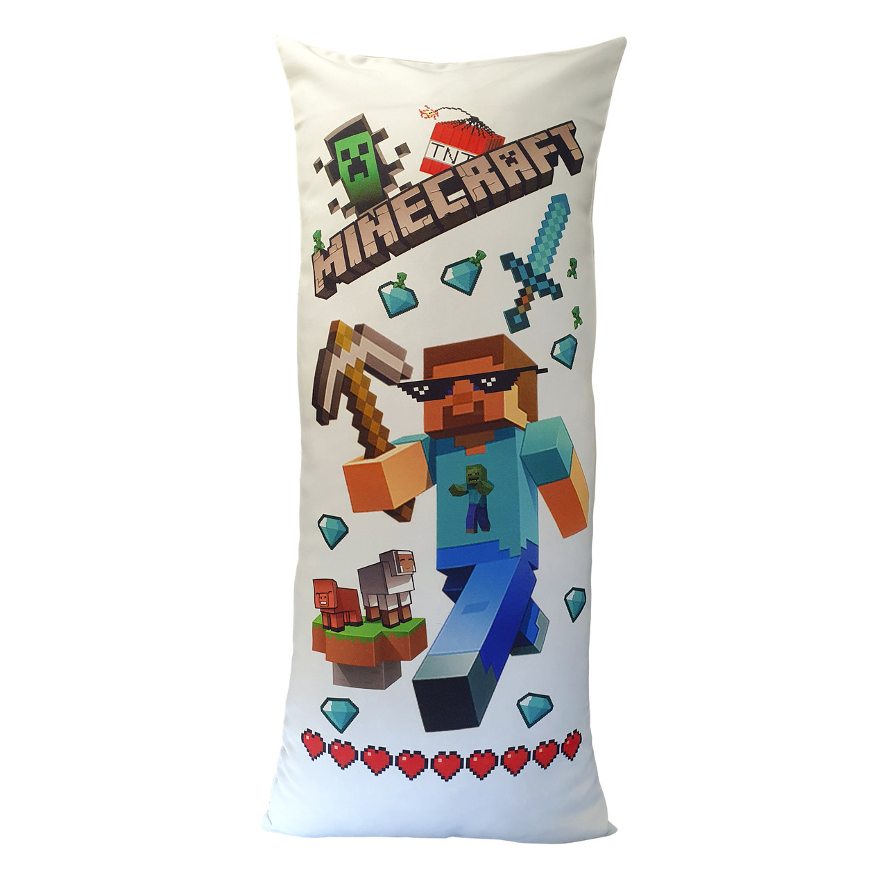 Подушка Дакімакура з принтом "Майнкрафт / Minecraft" від KLik Print, фото 1