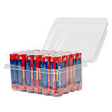 Лужна батарейка Quantum Strong LR6/AA 24шт/уп plastic case, фото 2