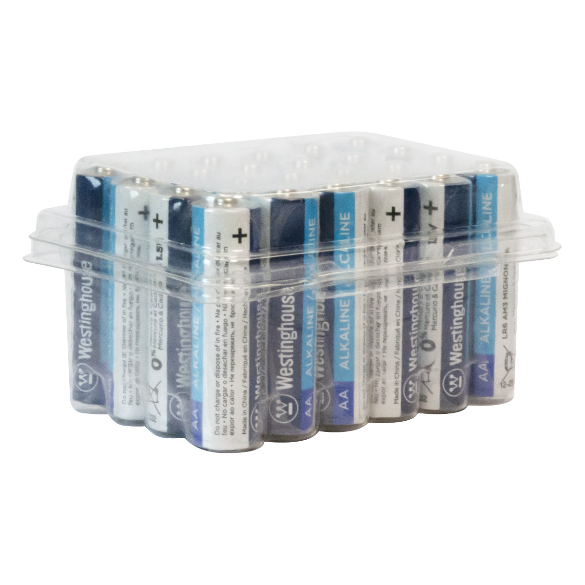 Лужна батарейка Westinghouse Standard Alkaline AA/LR6 24шт/уп plastic case
