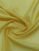 Шифон органза матовый желтый