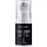 SinArt №3 Nourish для ламинирования ресниц и бровей / LASH&BROW Lamination Procomplex / Alla Zayats