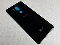 Задняя крышка для LG G7 ThinQ New Aurora Black чёрного цвета, для ремонта