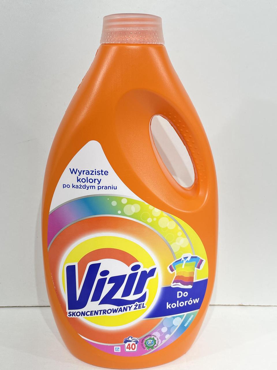 Гель для прання Vizir Color, 2,2 л, 40 ст - фото 1 - id-p1398262807