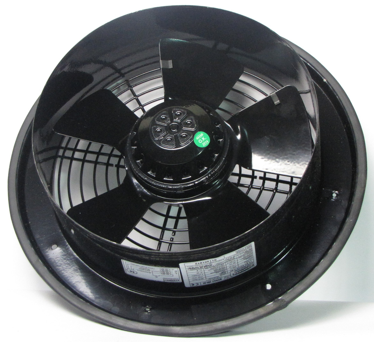 Вентилятор осевой Bahcivan BDRAX 350-2K - фото 6 - id-p87859803