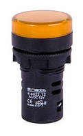 Светосигнальная арматура диаметр 22мм 24В АС/DC жёлтая, E.NEXT