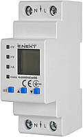 Счетчик однофазный w06 электронный с функцией защиты и контроля напряжения и тока, E.NEXT