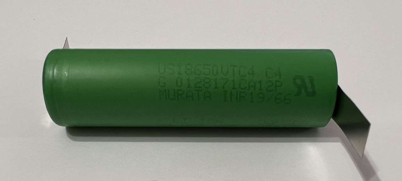 Акумулятор Sony US18650VTC4 2100mah з виведеннями під паяння Z-tags, фото 1