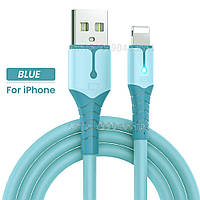 USB-кабель для быстрой зарядки iPhone 1,5 м (Голубой)