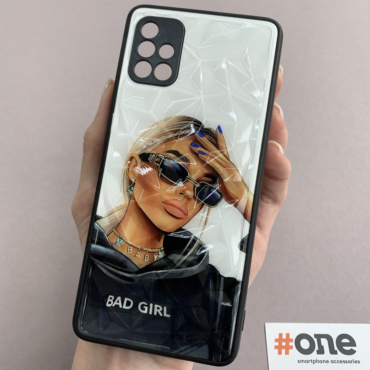 Чохол для Samsung Galaxy A51 Ladies з 3д ефектом з принтом чохол на телефон самсунг а51