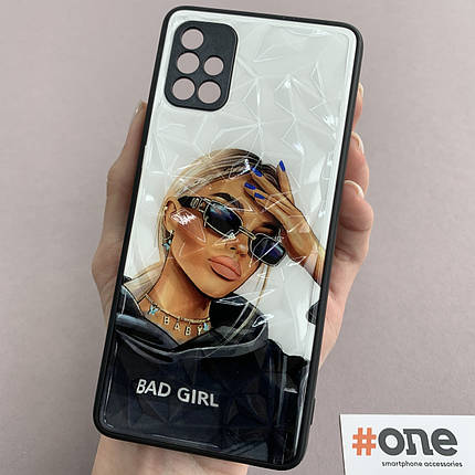 Чохол для Samsung Galaxy A51 Ladies з 3д ефектом з принтом чохол на телефон самсунг а51, фото 1