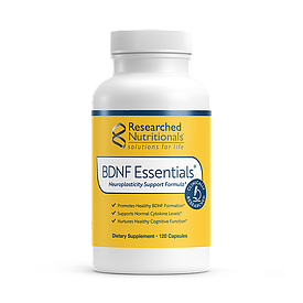BDNF Essentials® Мозковий нейротрофічний фактор, 120капс., строк до 08/2027