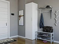 Шкаф для одежды с полочками из ДСП ST0013