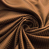 Ткань портьерная жаккардовая Савиньен V-302 темний шоколад
