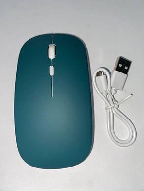 Бездротова миша Bluetooth 2,4G USB-миші, що перезаряджається, для Android Windows, фото 1